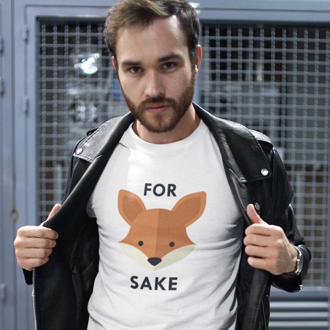 Camiseta Para Fox Sake (For Fox Sake T-Shirt)