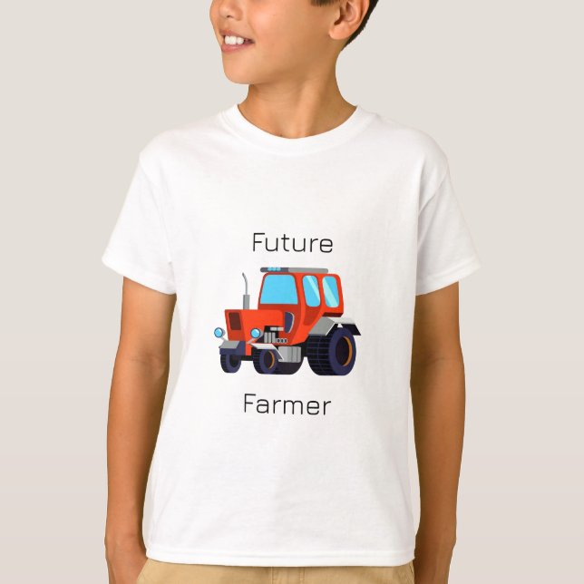Camiseta para futuros agricultores (Anverso)