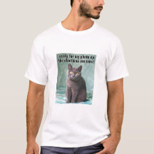 Camiseta para gato gordo (ligera)