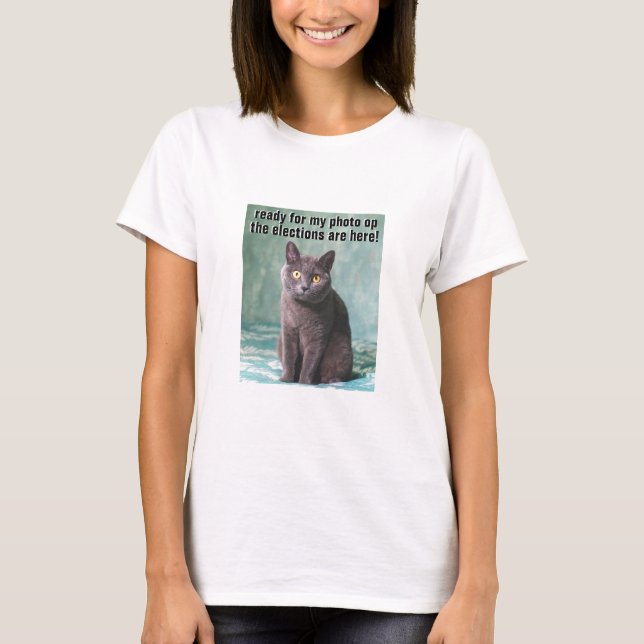 Camiseta para gato gordo (ligera) (Anverso)