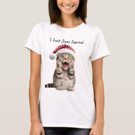 Camiseta para gato Jingle Bell Purr