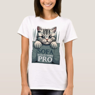 Camiseta para gato Pro Scratching Sofa