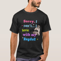 Camiseta para gato Ragdoll - Unisex, niños y adult
