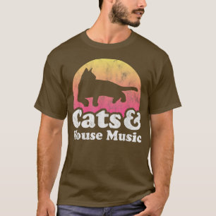 Camiseta para gatos de hombres y mujeres