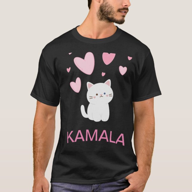 Camiseta para gatos Kamala Harris (Anverso)