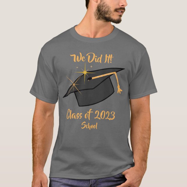 Camiseta para graduados (Anverso)