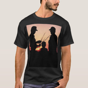 Camiseta para granjeros y hombres del atardecer
