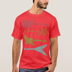Camiseta Para guitarrista y músico, fanático de la música y
