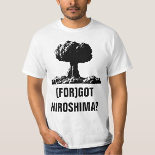 CAMISETA ¿(PARA) HIROSHIMA CONSEGUIDA?
