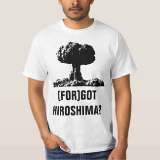 CAMISETA ¿(PARA) HIROSHIMA CONSEGUIDA?