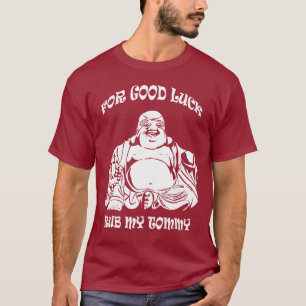 Camiseta para hombre afortunada de Buda