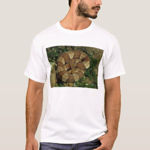camiseta para hombre amplio-congregada de la