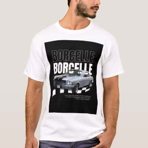 Camiseta para hombre Borcelle Thunder Ride de coch