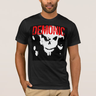 Camiseta para hombre cabida demoníaca - modificada