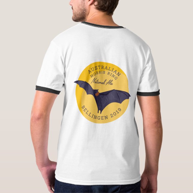 Camiseta para hombre - cerveza inglesa nacional (Reverso)