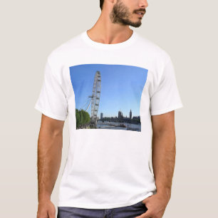 Camiseta para hombre con la noria del ojo de