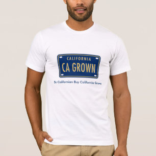 Camiseta para hombre crecida California del