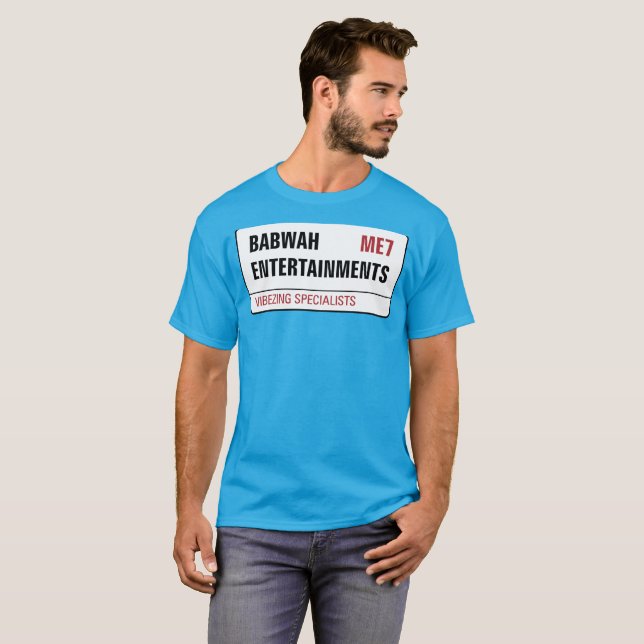 Camiseta para hombre de Babwah (Anverso completo)