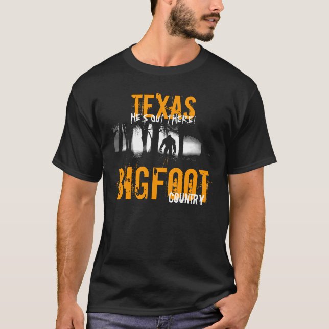 Camiseta para hombre de Bigfoot (Anverso)