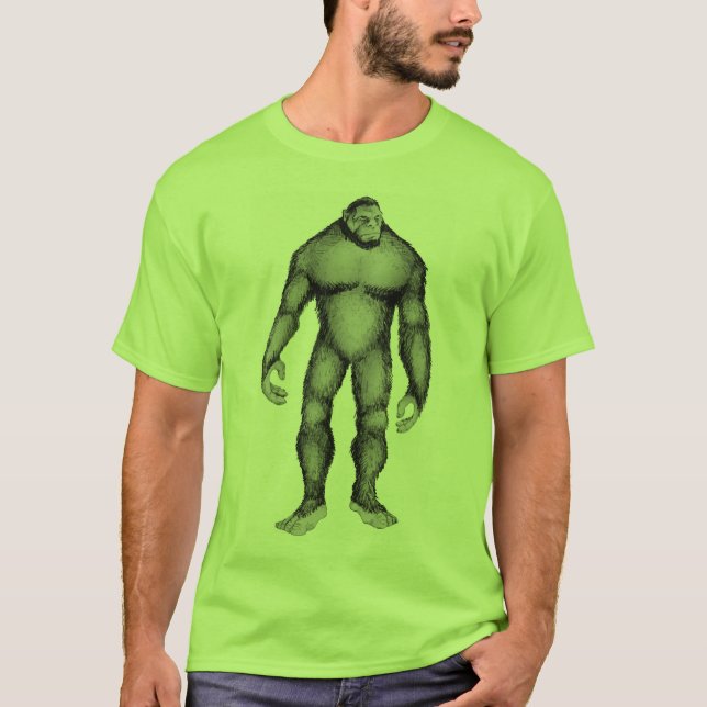 Camiseta para hombre de Bigfoot (Anverso)
