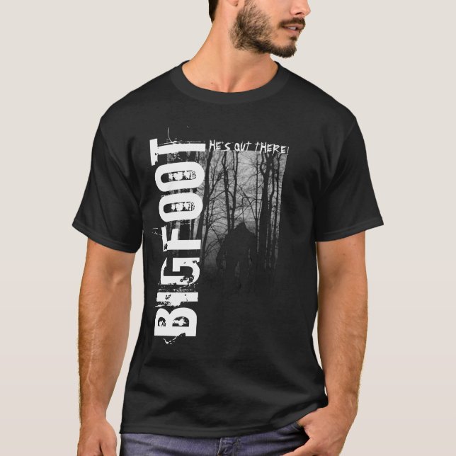 Camiseta para hombre de Bigfoot (Anverso)