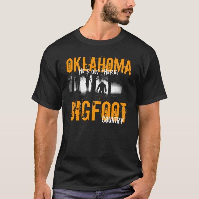 Camiseta para hombre de Bigfoot (Anverso)