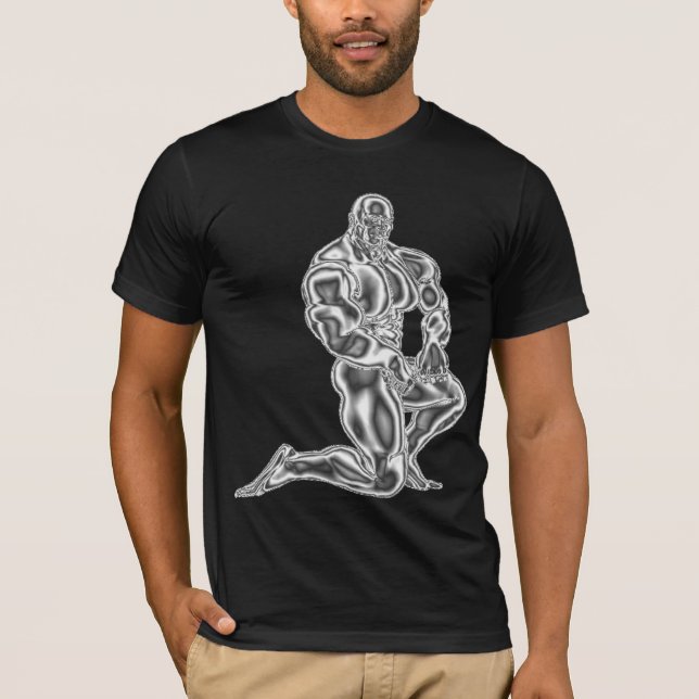 Camiseta para hombre de la actitud del (Anverso)