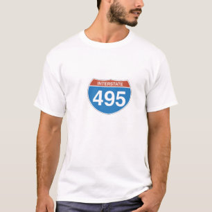 Camiseta para hombre de la autopista 495