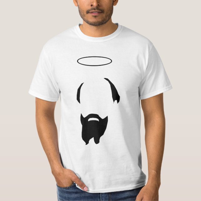 Camiseta para hombre de la barba de San Francisco (Anverso)