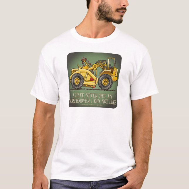 Camiseta para hombre de la cita del operador del (Anverso)
