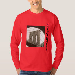 Camiseta para hombre de la cita del puente de