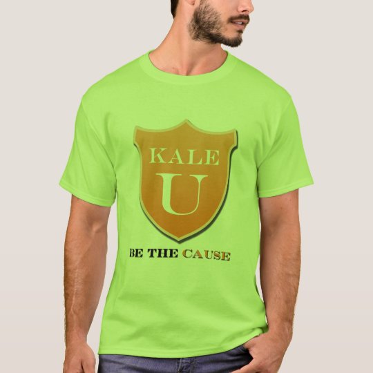 Camiseta para hombre de la col rizada U