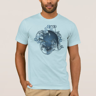 Camiseta para hombre de la fantasía del Grunge