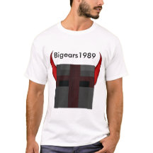 Camiseta para hombre de la manga corta Bigears1989