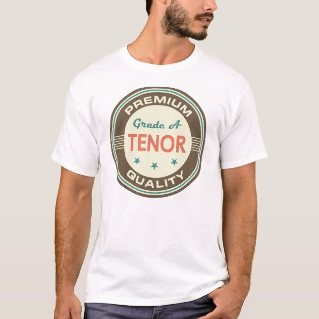 Camiseta para hombre de la música del coro del (Anverso)