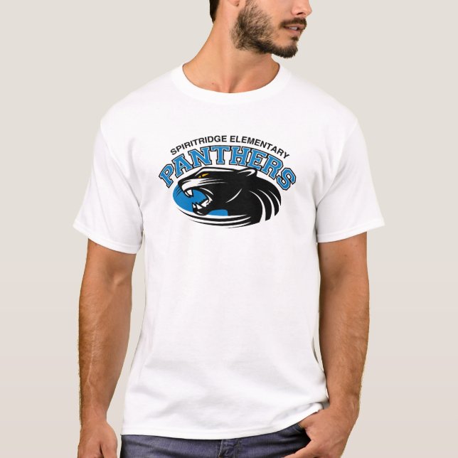 Camiseta para hombre de la pantera clásica (Anverso)