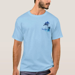 Camiseta para hombre de la playa de Surfrider