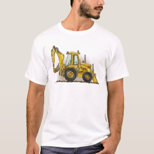 Camiseta para hombre de la retroexcavadora
