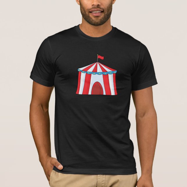 Camiseta para hombre de la tienda de circo (Anverso)