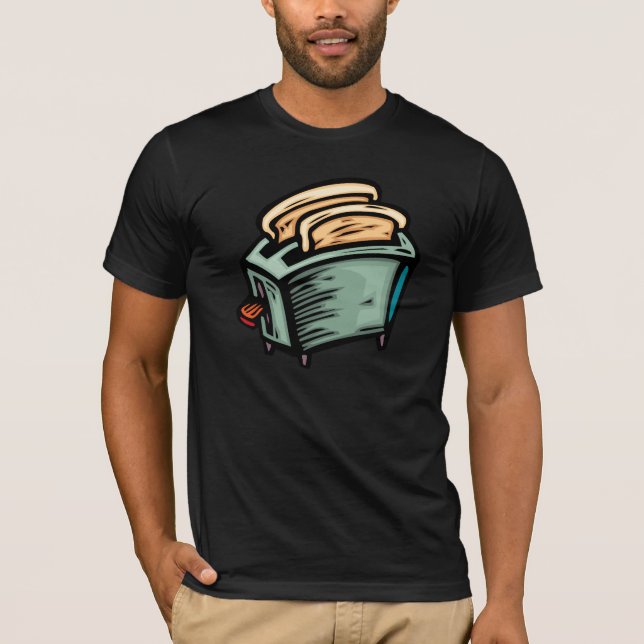 Camiseta para hombre de la tostadora (Anverso)
