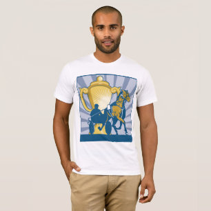 Camiseta para hombre de las Carreras de arnés