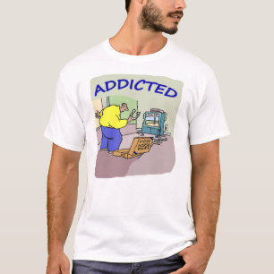 Camiseta para hombre de las herraduras/de las