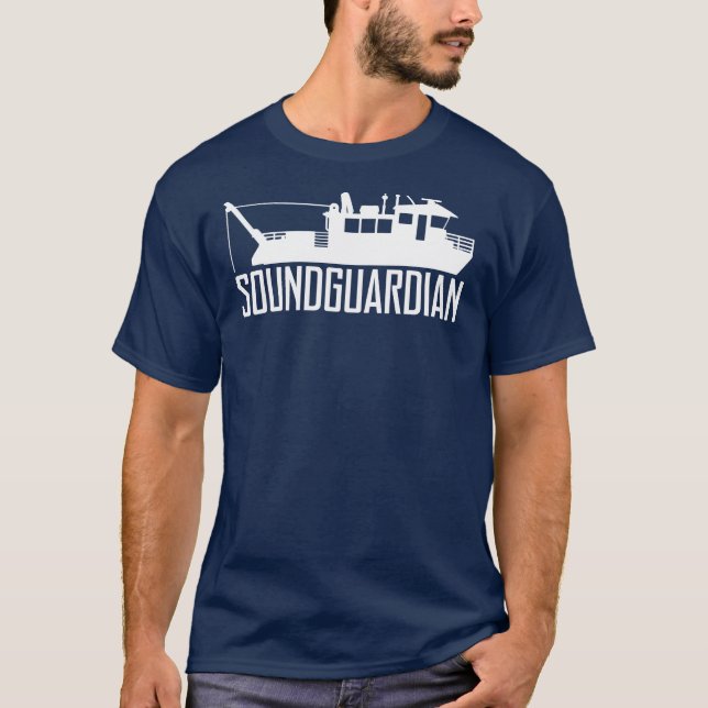 Camiseta para hombre de los azules marinos del (Anverso)