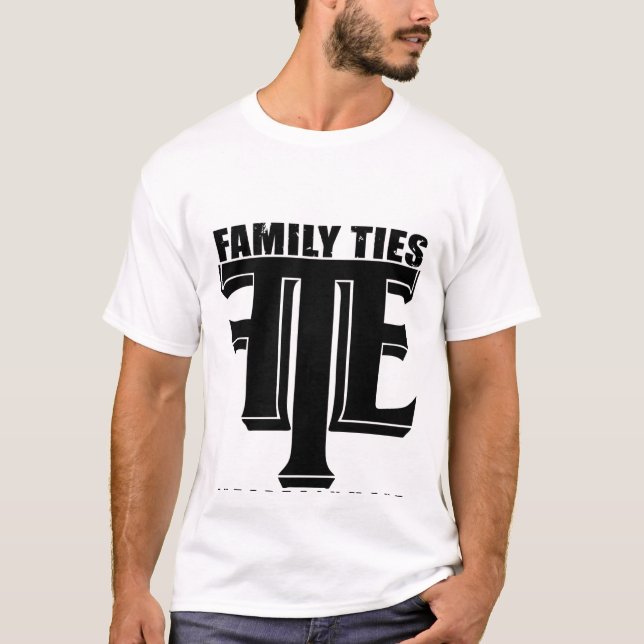 Camiseta para hombre de los lazos de familia (Anverso)