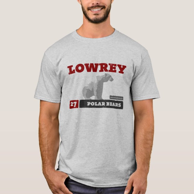 Camiseta para hombre de los osos polares de Lowrey (Anverso)