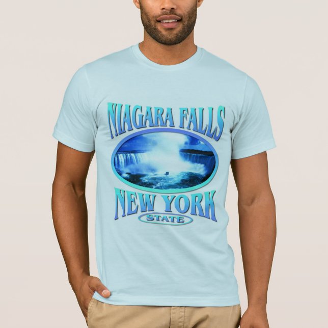 Camiseta para hombre de Niagara Falls (Anverso)