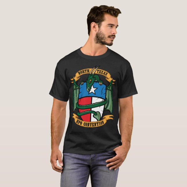 Camiseta para hombre de NTRPGCon (Anverso completo)