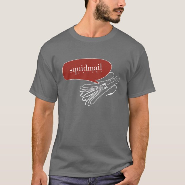 Camiseta para hombre de Squidmail (Anverso)