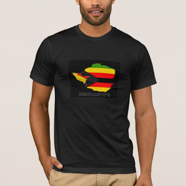 Camiseta para hombre de Zimbabwe (Anverso)
