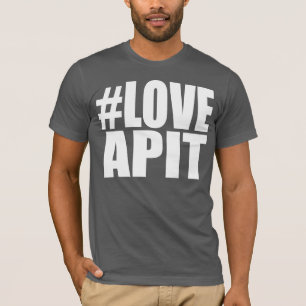 Camiseta para hombre del AA del #LOVEAPIT - OTRO